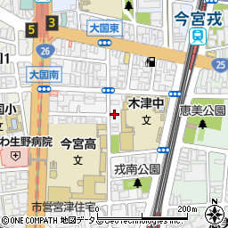 吉村ハウス周辺の地図