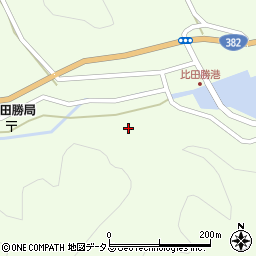長崎県対馬市上対馬町比田勝154周辺の地図