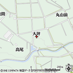 愛知県田原市六連町大坪周辺の地図
