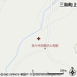 広島県三次市三和町上板木933周辺の地図