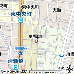 岡山県岡山市北区清輝本町3-5周辺の地図