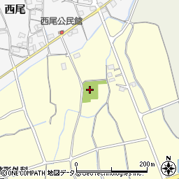 西尾南公園周辺の地図