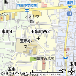 大阪府東大阪市玉串町西周辺の地図
