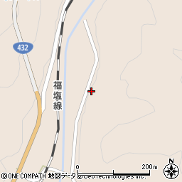 広島県府中市上下町松崎171周辺の地図
