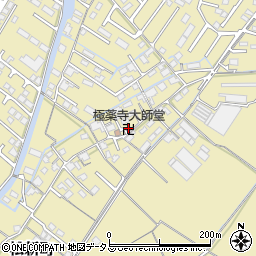 極薬寺大師堂周辺の地図