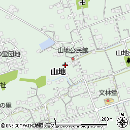 岡山県倉敷市山地566周辺の地図