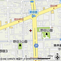平松歯科医院周辺の地図