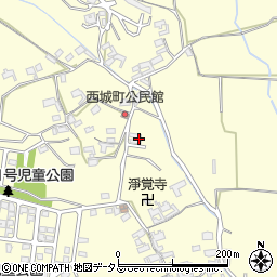 奈良県大和郡山市城町383-1周辺の地図