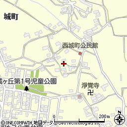 奈良県大和郡山市城町1765周辺の地図