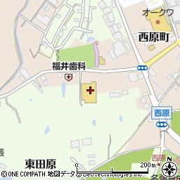 三重県名張市西原町2620周辺の地図