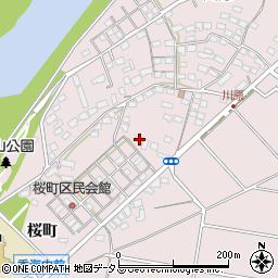 三重県津市香良洲町小松439周辺の地図