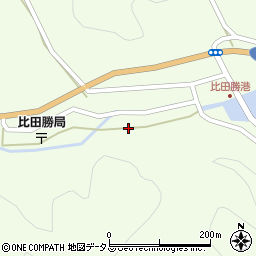長崎県対馬市上対馬町比田勝159周辺の地図