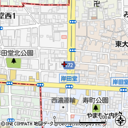 大阪シティ信用金庫布施西支店周辺の地図