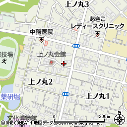 兵庫県明石市上ノ丸2丁目1-12-2周辺の地図