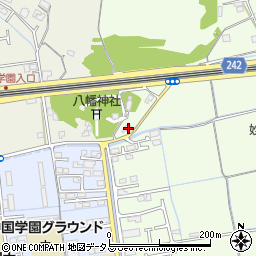 岡山県岡山市北区西花尻1115周辺の地図