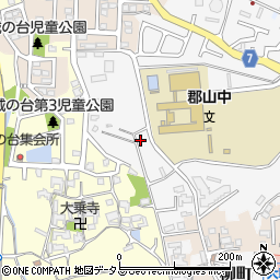 奈良県大和郡山市柳町515-7周辺の地図