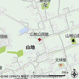 岡山県倉敷市山地563周辺の地図
