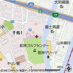 大阪府大阪市大正区千島1丁目1周辺の地図