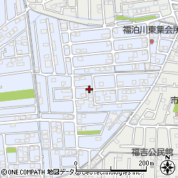 岡山県岡山市中区福泊38周辺の地図