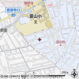 岡山県岡山市中区福泊205-23周辺の地図