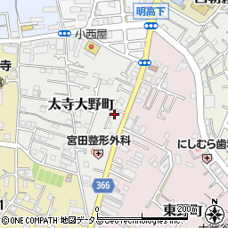 兵庫県明石市太寺大野町2654周辺の地図