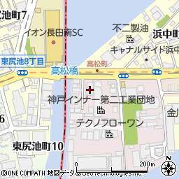 神戸カムテクノ株式会社周辺の地図