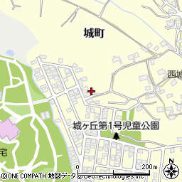 奈良県大和郡山市城町1815-15周辺の地図