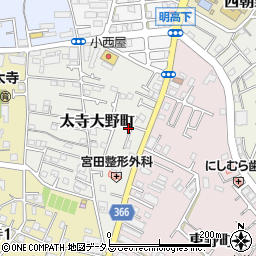 兵庫県明石市太寺大野町2654-11周辺の地図