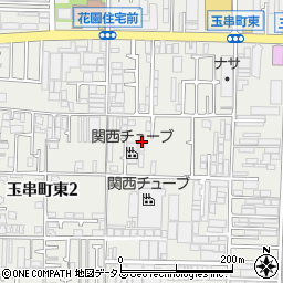 大阪府東大阪市玉串町東周辺の地図