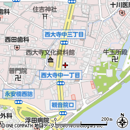 中国銀行西大寺支店 ＡＴＭ周辺の地図