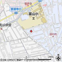 岡山県岡山市中区福泊205-8周辺の地図