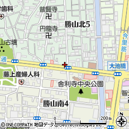 ヤマザキＹショップ勝山横田店周辺の地図