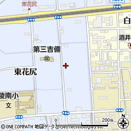 岡山県岡山市北区東花尻33周辺の地図