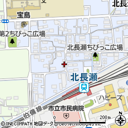 岡山県岡山市北区北長瀬本町25-6周辺の地図