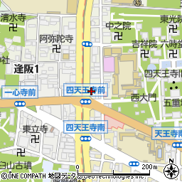 釈迦堂周辺の地図