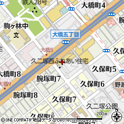 兵庫県神戸市長田区腕塚町6丁目周辺の地図