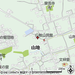 岡山県倉敷市山地554周辺の地図