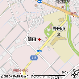光松珠算学校　野田校周辺の地図