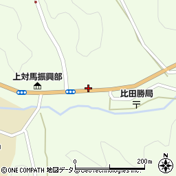 長崎県対馬市上対馬町比田勝654-15周辺の地図