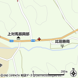 長崎県対馬市上対馬町比田勝654-10周辺の地図