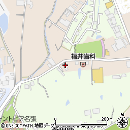 三重県名張市西原町2609周辺の地図