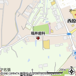 三重県名張市西原町2613周辺の地図
