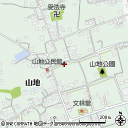 岡山県倉敷市山地104-1周辺の地図