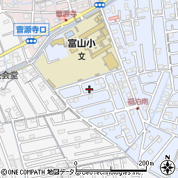 岡山県岡山市中区福泊205-16周辺の地図
