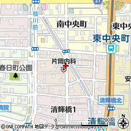 岡山県岡山市北区京町周辺の地図