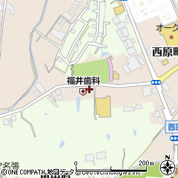 三重県名張市西原町2613-1周辺の地図