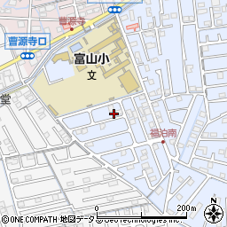 岡山県岡山市中区福泊205-18周辺の地図
