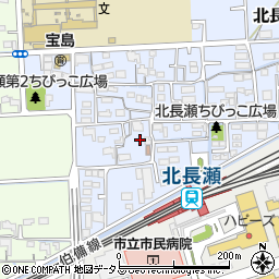 岡山県岡山市北区北長瀬本町25-4周辺の地図