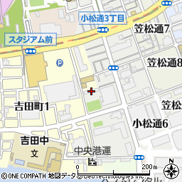 三菱電機吉田住宅周辺の地図