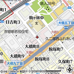 兵庫県神戸市長田区大橋町7丁目周辺の地図